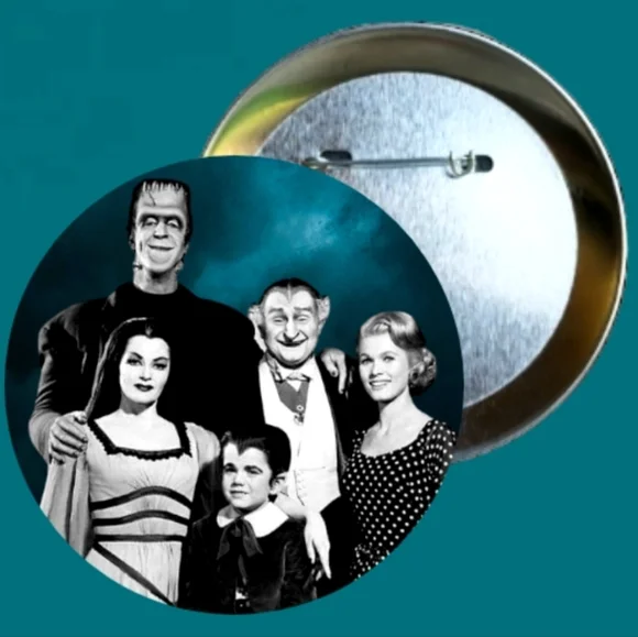 The Munsters TV Series Horror Pins - Picture 2 of 4